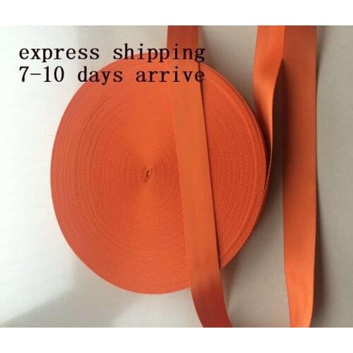 60 meters Roll Seat Belt Webbing Safety Strap orangeColor 48mm Wide 5 Bars