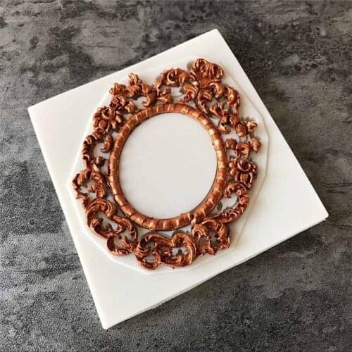 Openwork Emboss Decorating Fondant Cake Silicone Mold Candy Biscuits Molds Chocolate Cake Mould DIY Cartoon Kitchen Baking Tools