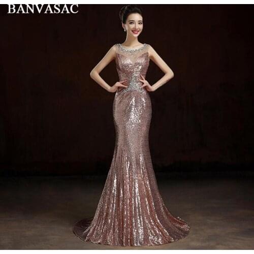 Женские платья со шлейфом BANVASAC China At AliExpress