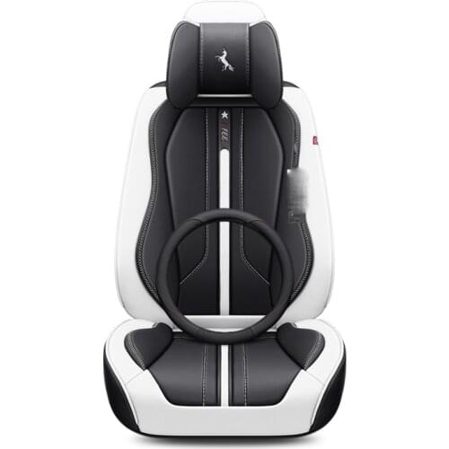 Full Surround Design Sports Cushions Wear-Resistant Leather Black Red Blue White Car Seat Covers For LEXUS,RX, ES, CT ,GX etc