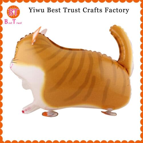 Walking Foil Balloons For Birthday Party Decorations Kids 500 pcs/lot Walking Pet Balloons Helium Gift Globos Animal Balon Cat