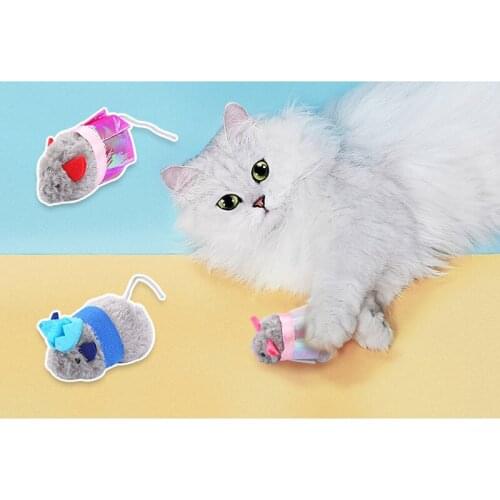 Mini Colorful Cat Toys Plush False Mouse Toys for Cats Kitten Animal Funny Playing Pet Cat Products Cat Supplies Pet Accessories