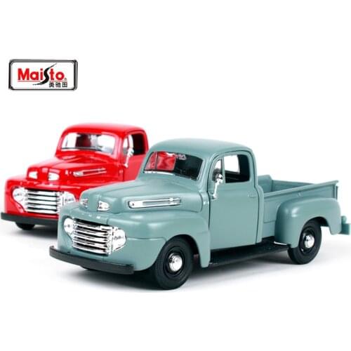 Maisto 1:25 Ford 1948 FORD F-1 PICKUP Vintage cars Diecast Model Car Toy New In Box Free Shipping NEW ARRIVAL 31935