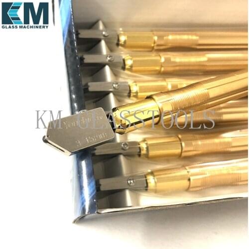 New! 360 degree rotating cutter head, oil roller glass cutter, cutting glass thickness 6-12mm.1 PCE