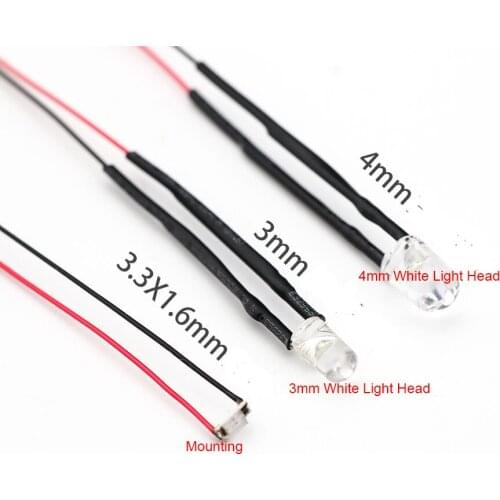 Orlando Hunter Model Car 1:35 24 Welding With Single-Core High-Quality Wire Lamp Beads Led Smd Accessories Diy