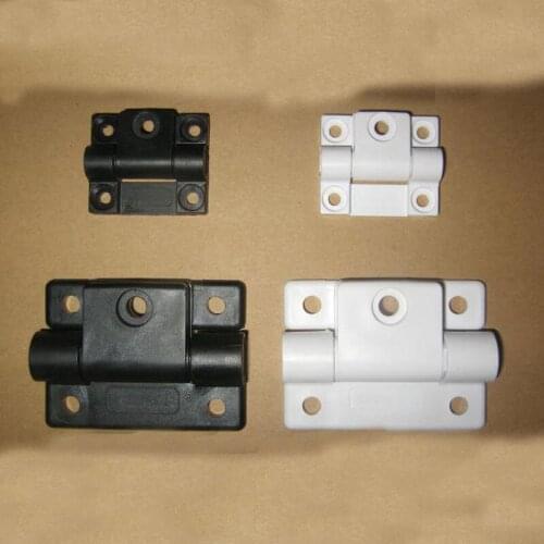Plastic Z Shape Adjustable Torque Damping Hinge Stop Random Gemel Black White Positioning Angle Hinge