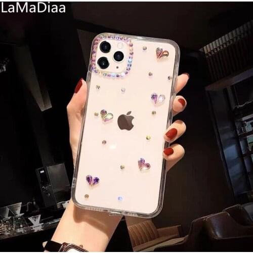 Luxury Glitter Bling Rhinestone diamond Soft phone case For Samsung A5 A7 2017 A9 A8 A6 PLUS 2018 A50 A70 A80 M10 M20 M30 cover