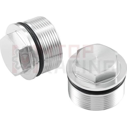 Front Fork Upper Screws Top Caps Fork Bolts For Honda VT250 MC20 1988-1990 CLR125 1998 XLR125 1998 CB223 2008-2010 37mm