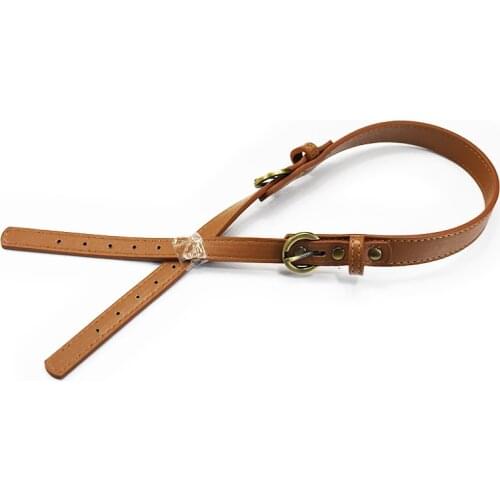 1Pair 75cm Bag Handles Leather Straps for Women Girls Handbag Shoulder Bags 2cm Width Durable Leather Handle Bag Accessories