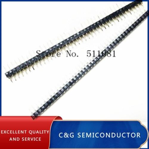 5pair 1x40 Pin 1*40 2.54 Round Female & Male Pin Header connector