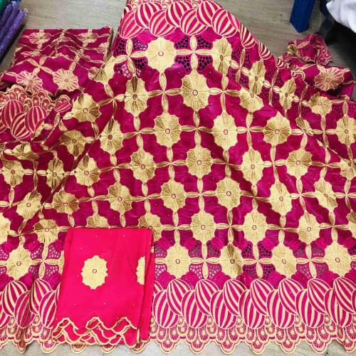 Bazin Riche Fabric High Quality 2021 Jacquard Brocade Fabric With Scarf Nigerian Dry Lace Fabric Cotton Dry Lace Fabrics 7yards