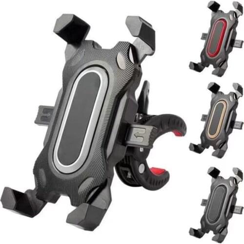 Bicycle Phone Mount Holder Cycling Bike Handlebar Clip Support Bracket Universal Motorcycle Bike Cell Phone Holder