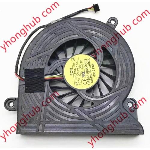 FCN DFS651605MC0T FCD9 DC 5V 0.40A 4-Wire Laptop Cooling Fan
