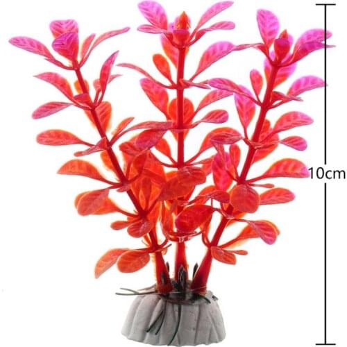 Artificial Aquarium Plant Decoration Plastic Fish Tank Fake Aquatic Plants Ornament Decor Aquarium Home Decoration Accessories