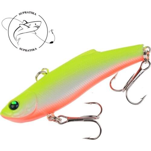 Artificial VIB Wobblers 7cm/18.4g Freshwater Plastic Fishing Bait Lifelike 3D Eyes Anti-Corrosion Bionic Fishing Lure Hard Bait