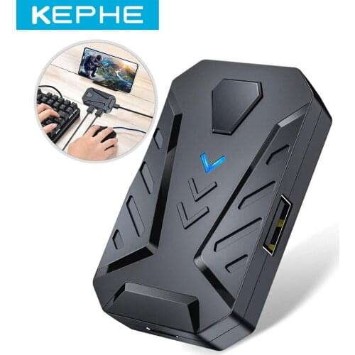 KEPHE Battle Dock Mobile Game Controller Keyboard and Mouse Converter for Mobile Android Games