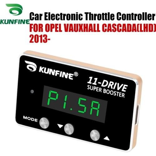 KUNFINE Car Electronic Throttle Controller Racing Accelerator Potent Booster For OPEL VAUXHALL CASCADA(LHD)13-After Tuning Parts