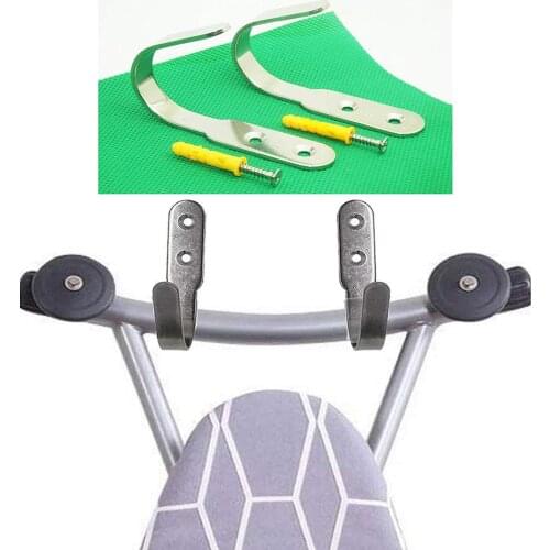 Pmsanzay Metal Wall Mount Ironing Board Wall Holder Wall Hanger Wall Mount Wall Rack - Over The Wall Ironing - Iron Ironing Boar