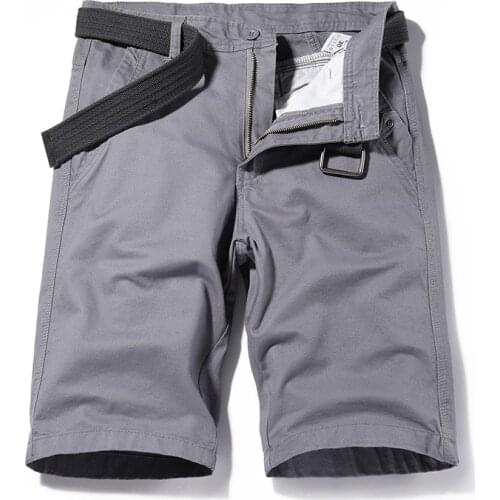 2021 Mens Summer Cotton Shorts Army Combat Military Tactical Style Work Cargo Short Pants Casual Breathable Short Trouser