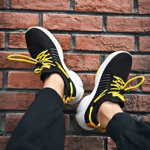 Lace Up Blue White Training Athletic Sneakers 2020 Men Anti Slip Running Shoes Outdoor Comfortable Sport Walking Shoes