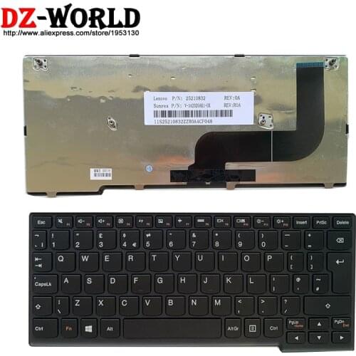 New Original UK English Keyboard for Lenovo Ideapad Yoga 11S S210 S215 Flex 10 S20-30 S21e-20 Laptop 25210832 25210802 25210862