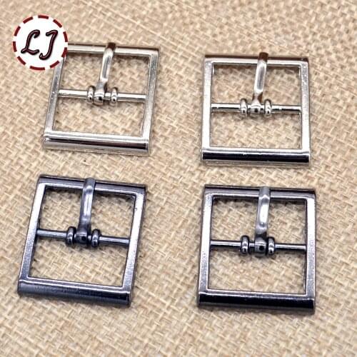 New arrived 20pcs/lot 18mm black silver small Square alloy metal shoes bags Belt Buckles DIY Accessory Sewing scrapbooking
