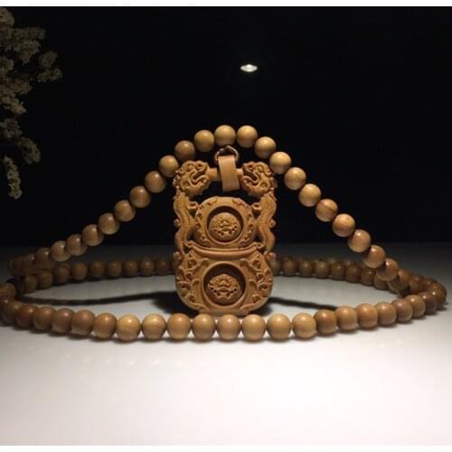 Authentic India Laoshan Sandalwood Bracelets round Beads 108 Mysore Logs Laoshan Sandalwood Reddish Black Meat Submerged Men