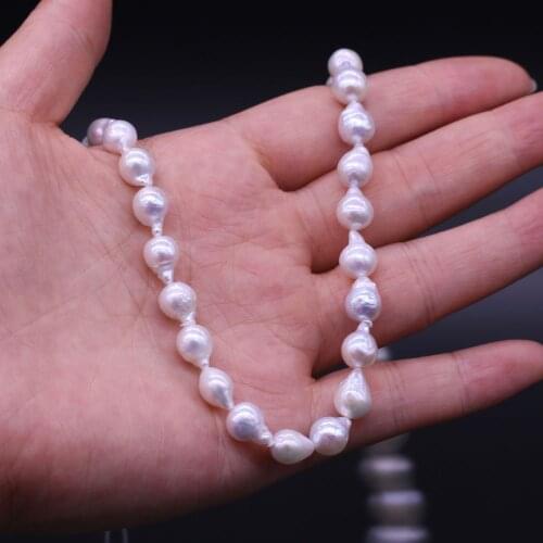 Freshwater Pearl For Jewelry Making Small Tail Loose Beads 7-9 MM DIY Necklace Bracelet Handiwork Sewing Craft Accessory