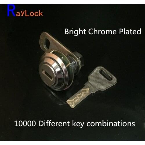 RayLock top safety more then 15000 key combinations brass snake key cam lock for panel door locking