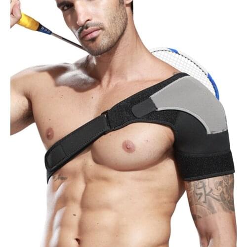 Sports Strap Protection Adjustable shoulder pad Shoulder Protection Single Shoulder Strain shoulder pad Batch Back Support