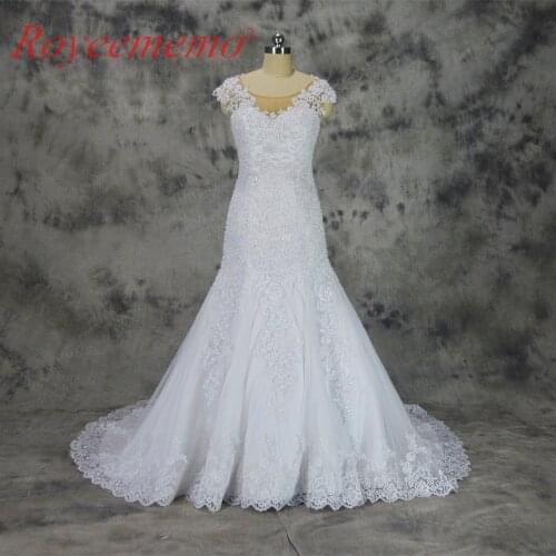 Mermaid Silhouette Wedding Dresses Royeememo China