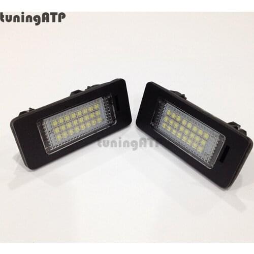 24-SMD LED License Plate Light Lamp for BMW 5 Series E39 Sedan / E39 M5 / E60 E61 LCI / F10 F11 F18