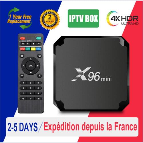 X96 Mini Android9.0 tv box iptv box X96Mini qhdtv Amlogic S905W 1G8G 2G16G 2.4G WIFI 4K smart ip tv set top box ship from france