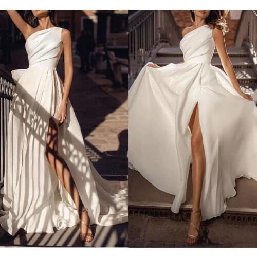 Wetoget Sleeveless Wedding Dresses