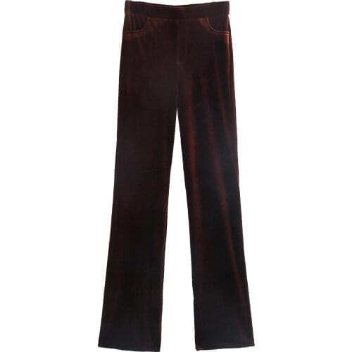 Женские бархатные брюки XITIMEAO China At AliExpress