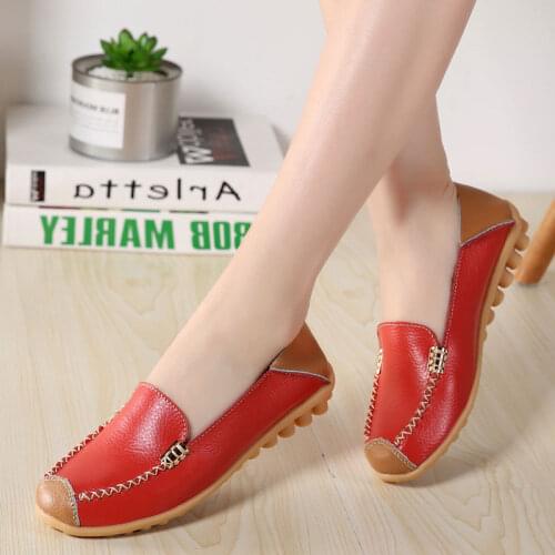 Flat with women shoes 2021 mixed color fashion comfortable women flats Round Toe slip-on shoes woman plus size zapatos de mujer