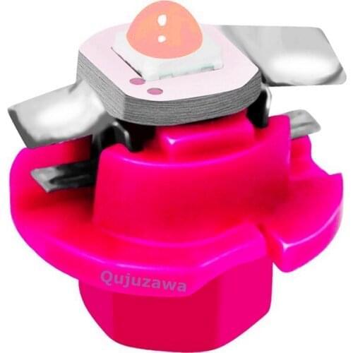 100pcs T5 B8.4D Super Bright LED Auto Dashboard Indicator Instrument Light Gauge Speedo Dash Bulb B8.4 Car Wedge Interior Lamps