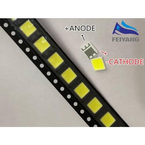 1000pcs 5054 LED LCD Backlight TV Application LED Backlight 1.5W 3V 5050 Cool white LED LCD TV Backlight SL-WZ5054FTA-11FAD