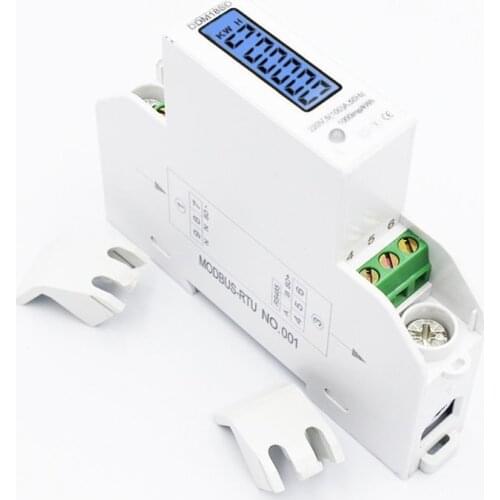 5(100A) Electricity Single Phase Din Rail RS485 Modbus-RTU Power Energy Meter