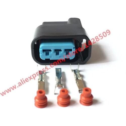 50 Sets K-Series And S2000 Coil Pack 3 Pin Sumitomo Wire Connector 6189-0728 For Honda Automotive Waterproof Connector