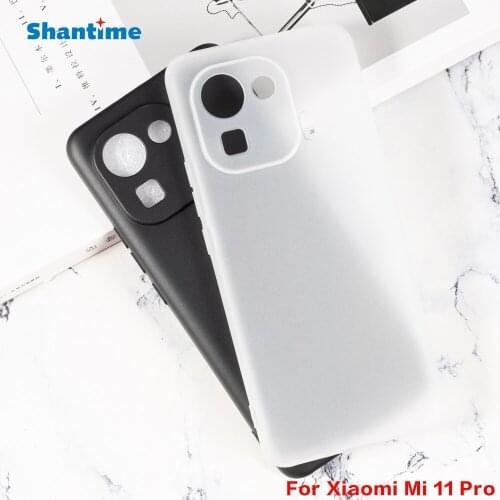For Xiaomi Mi 11 Pro Gel Pudding Silicone Phone Protective Back Shell For Xiaomi Mi 11 Pro Soft TPU Case