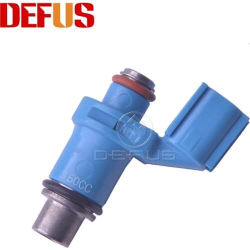DEFUS 1X Replacement 150cc/min 2 holes Motorcycle Fuel Injector for Y15zr Ya-maha Motorbike Nozzle Injection Engine System Bico