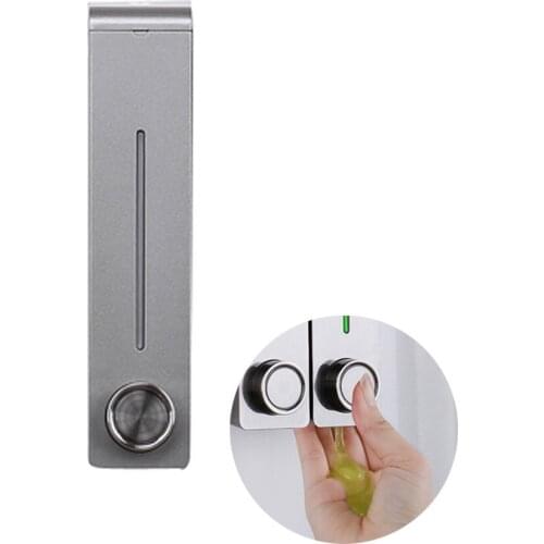 Kitchen Bathroom Toilet Soap Dispenser Wall Mounted Liquid Soap Shower Gel Shampoo Dispenser Kitchen Cleaner Press Bottle