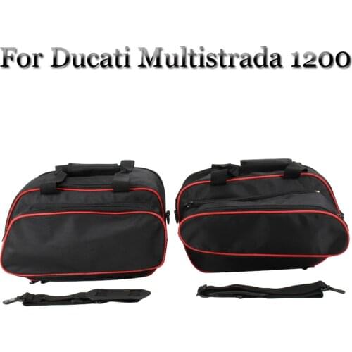 For Ducati Multistrada 1200 from 2015 1260/950 from 2017 Motorcycle saddle bag saddle bushing luggage saddle bag
