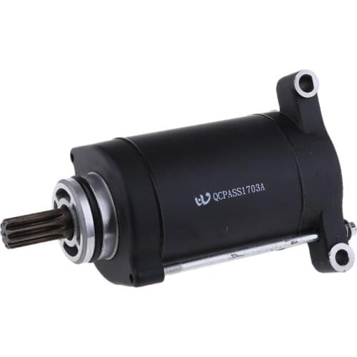 12V 9T Motorcycle Electric Starter Motor Replacement For CFmoto CF600 CF196 X6 600CC 0600-091100 UTV ATV 9 Teeth Starting Motor