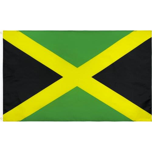 Flaglink 3x5fts 90*150cm JA JAM jamaica flag of Jamaican