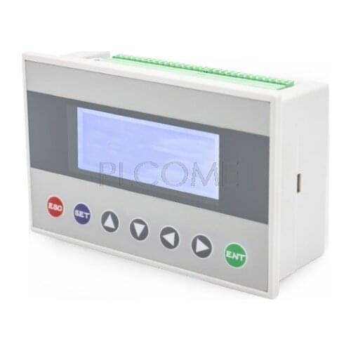 2-in-1 Integrator of FX2N PLC & HMI OP320-A Text Display 16MR 18MR 18MT RS232 RS485, Analog NTC Optional