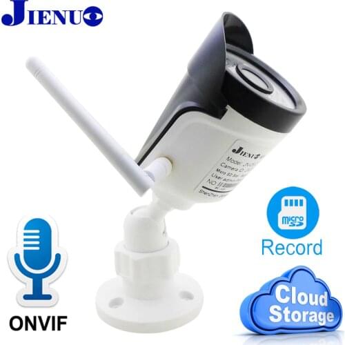 JIENUO IP Camera Wireless HD Audio Cctv Security Cloud Storage IPCam Wifi Outdoor Waterproof Surveillance Infrared Home Cam