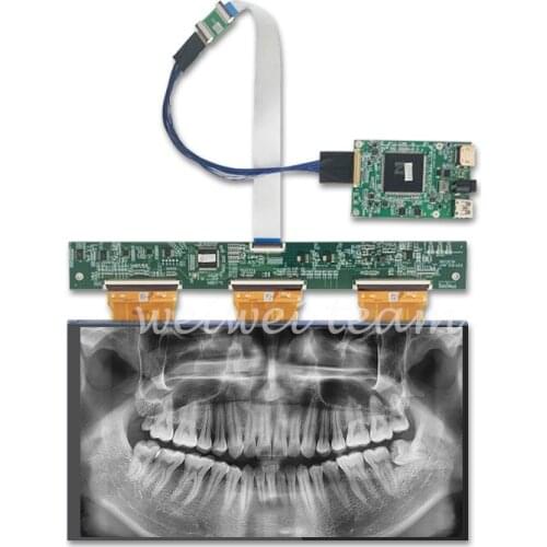 Monochrome LCD 12.8 Inch 5K 3D Printer Mono Display FOG Dental Medical Diagnostic Screen 5448*3064 Driver Board