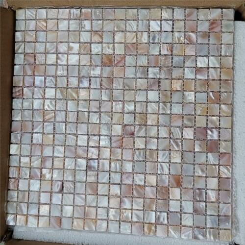 Natural Chinese freshwater shell mother of pearl mosaic tile for home decoration wall tile mop0628